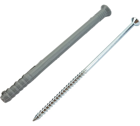 Изображение товара Потайной дюбель-гвоздь VIPкрепеж бортик, 8х120, 5 шт. 20824 VIP