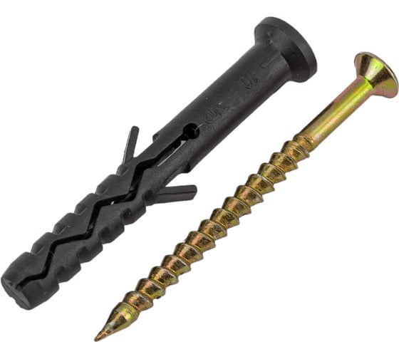 Изображение товара Потайной дюбель-гвоздь VIPкрепеж бортик, 8х60, 9 шт. 20818 VIP