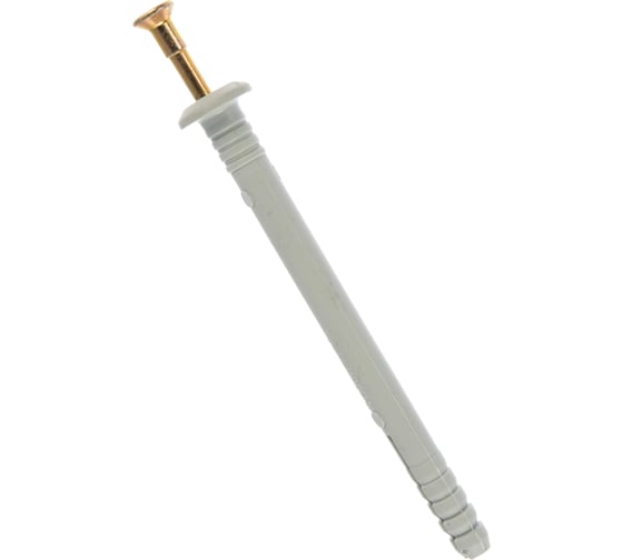 Изображение товара Дюбель-гвоздь с грибовидным бортиком VIPкрепеж 6х80, 4 шт. 13706 VIP