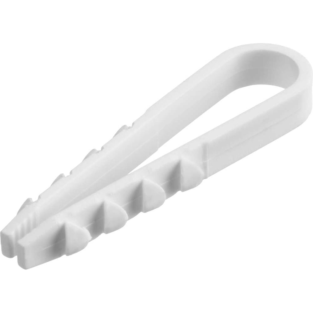 Изображение товара Дюбель-хомут для круглого кабеля TDM ELECTRIC ДХК-18 11-18 мм, 100 шт, нейлон белый