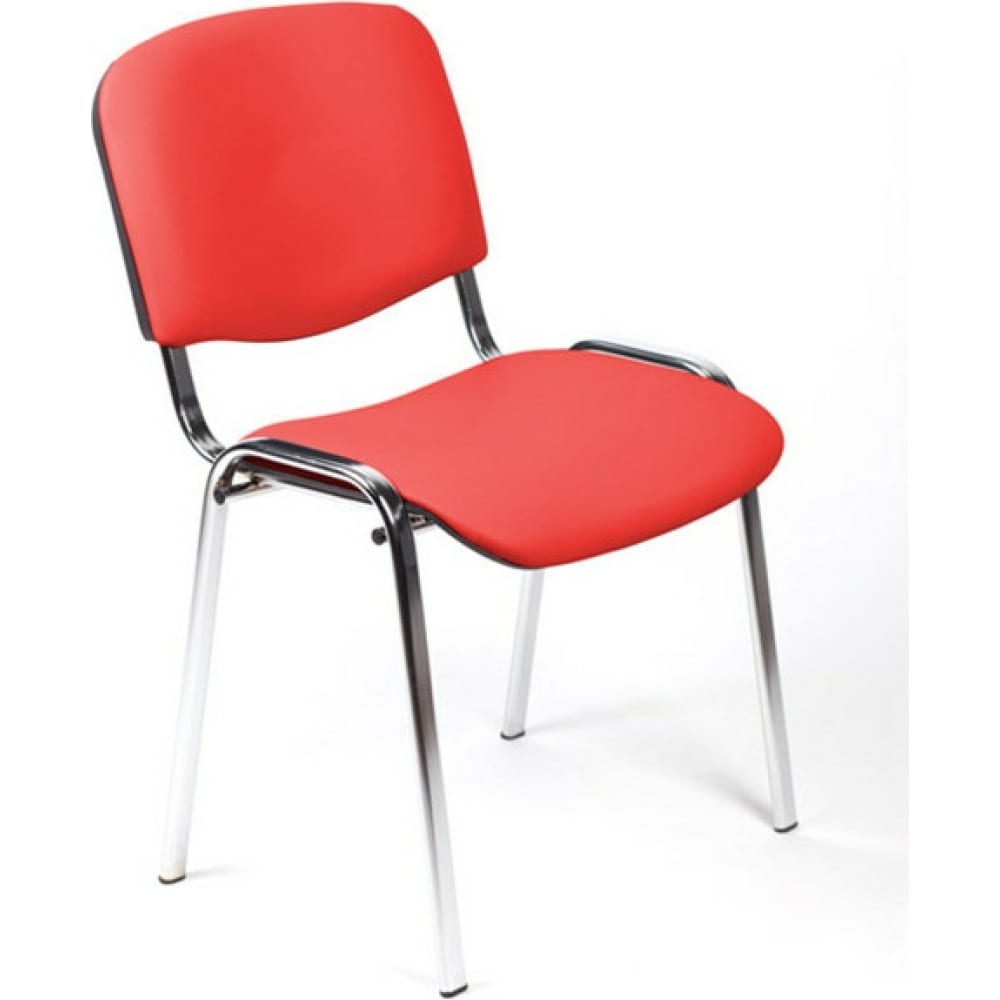 Стул easy chair upechair rioизо хром, кожзам красный z29 550736 - фото 1