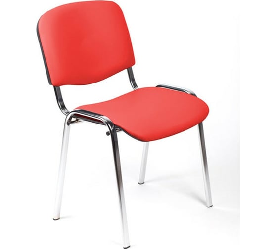 Изображение товара Стул Easy Chair UPEChair RioИЗО хром, кожзам красный Z29 550736
