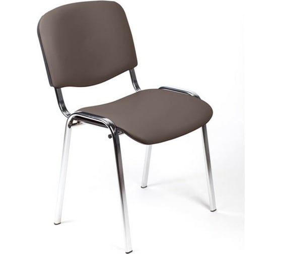 Изображение товара Стул Easy Chair UPEChair RioИЗО хром, кожзам коричневый Z10 550733