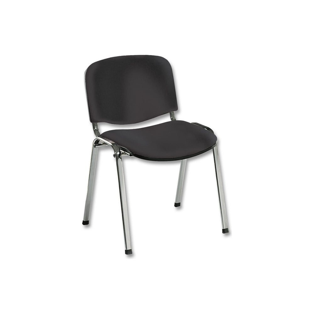 фото Стул easy chair faechair rioизо хром, ткань чёрная с-11/тк-1 9745