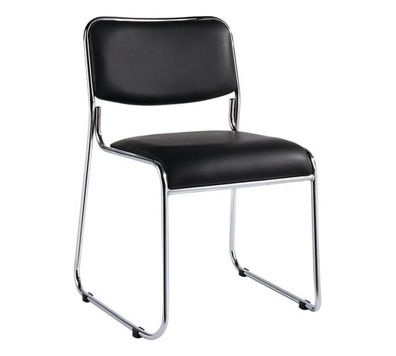 Изображение товара Стул Easy Chair BNTQСтул Echair-802 VP кожзам черный, хром 478750