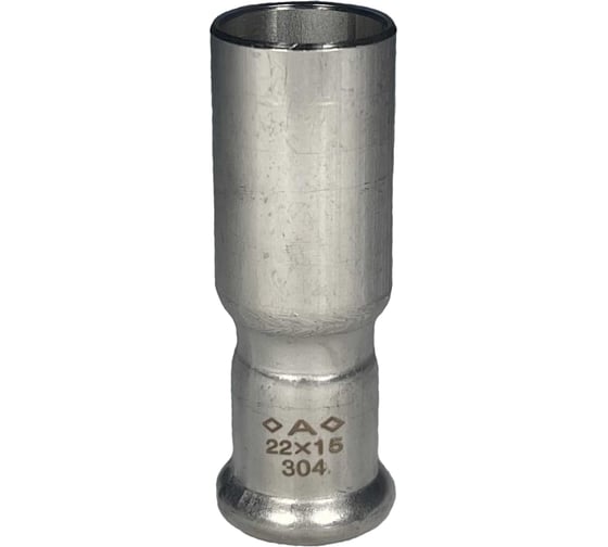 Изображение товара Пресс-муфта редукционная вставка Conex Banninger IBP A-Press Inox нержавеющая сталь AISI304 - 22x18мм PS242430221800