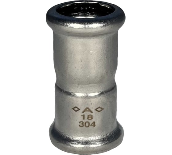 Изображение товара Пресс-муфта Conex Banninger IBP A-Press Inox нержавеющая сталь AISI304 - 18мм PS242700180000