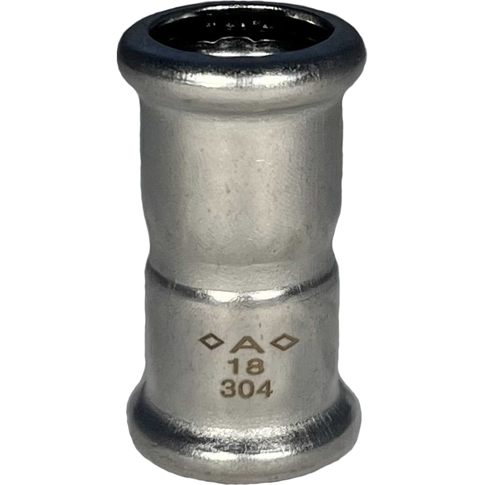 Изображение товара Пресс-муфта Conex Banninger IBP A-Press Inox 15 мм из нержавеющей стали