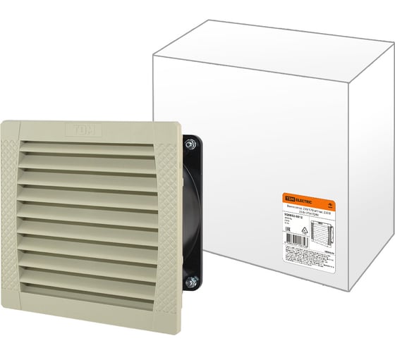 Изображение товара Вентилятор TDM ELECTRIC 230/170 м3/час 230В 35Вт IP54 SQ0832-0012
