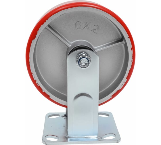 Изображение товара Колесо промышленное неповоротное с подшипником 160мм ПУ/чугун Gigant G-04-09-37