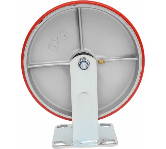 Изображение товара Колесо промышленное неповоротное с подшипником 200мм ПУ/чугун Gigant G-04-09-38