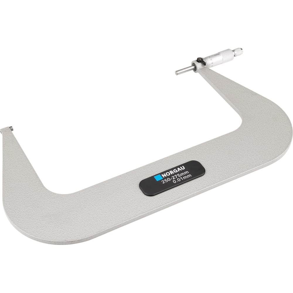 Изображение товара Микрометр гладкий NORGAU МК 250-275 мм 0.01 мм поверка профессиональный