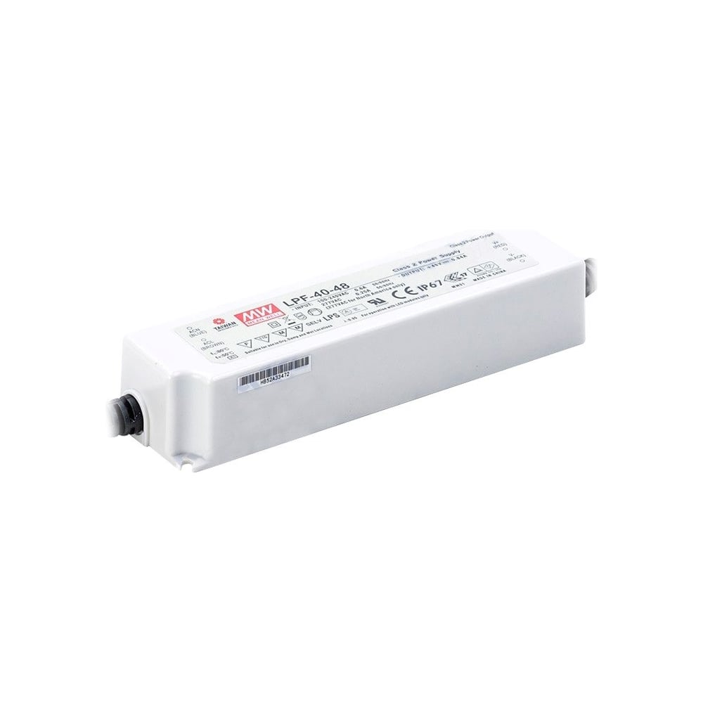 Изображение товара Источник питания Mean Well AC/DC LPF-40-48 - 40Вт, надежность и эффективность