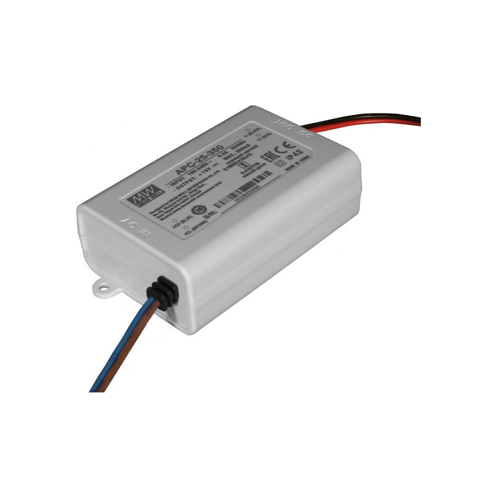 Изображение товара Источник питания Mean Well AC/DC APC-25-350 Т02039729 Изображение товара Источник питания Mean Well AC/DC APC-25-350 Т02039729