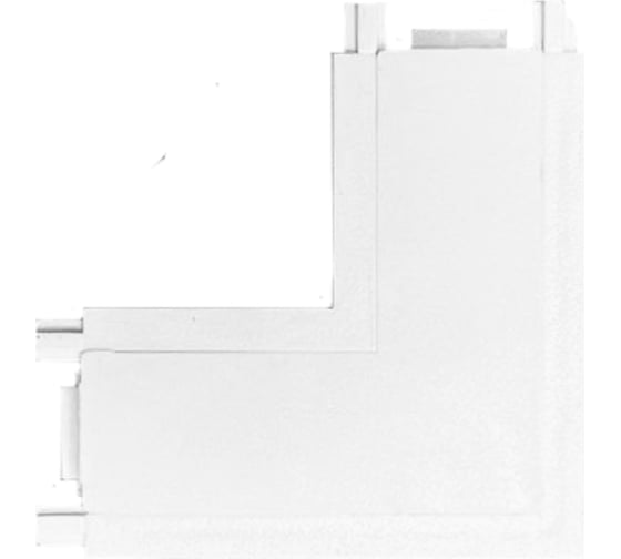 Изображение товара Коннектор EKS CLARUS L образный, 48V, для магнитного ультратонкого шинопровода, белый, 0У-00002318