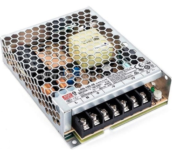 Изображение товара Источник питания Mean Well AC/DC LRS-100-48 Т02293053