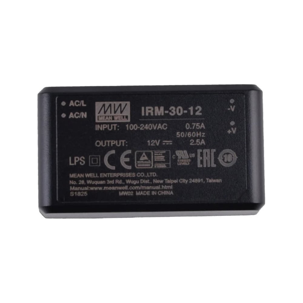 Изображение товара Блок питания AC/DC IRM-30-12 30 Вт 12-16 В защита от короткого замыкания