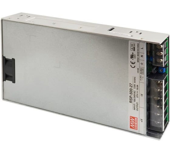 Изображение товара Источник питания Mean Well AC/DC RSP-500-27 Т02222794
