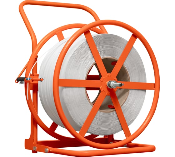 Изображение товара Диспенсер размотчик штатив для ПП ленты (оранжевый антик) АЛГА ПАК АП Ш (оранжевый)