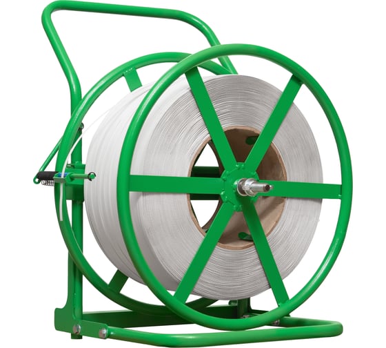 Изображение товара Диспенсер размотчик штатив для ПП ленты (зеленый антик) АЛГА ПАК АП Ш (зеленый)