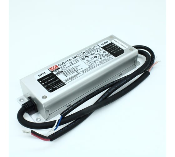 Изображение товара LED-драйвер Mean Well ELG-100-24B-3Y AC-DC 96Вт Т02600705