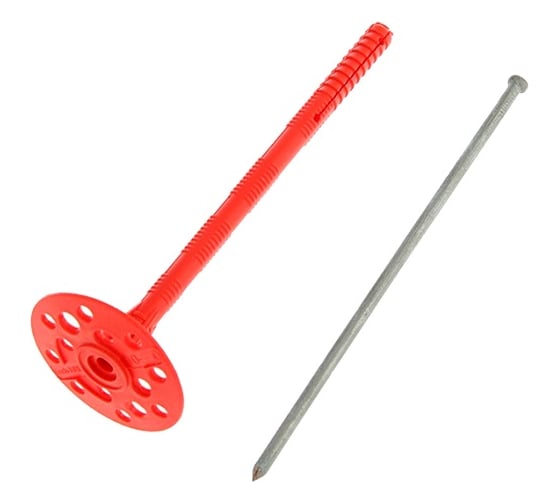 Изображение товара Дюбель для теплоизоляции с мет. гвоздём Tech-Krep 10х200 40 шт - коробка 138603