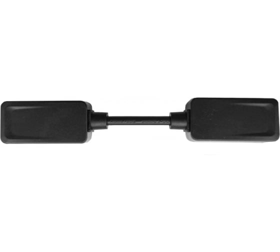 Изображение товара Коннектор EKS CLARUS угловой (гибкий), 48V, для магнитного ультратонкого шинопровода, черный, 0У-00002313