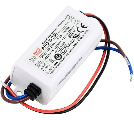 Изображение товара Источник питания Mean Well AC/DC APC-8-250 Т02290280