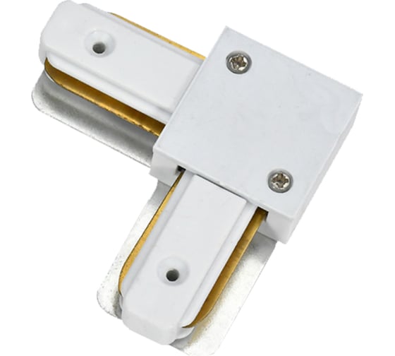 Изображение товара Однофазный коннектор EKS 220V, L-образный, белый, 69х69 мм, 0У-00001360