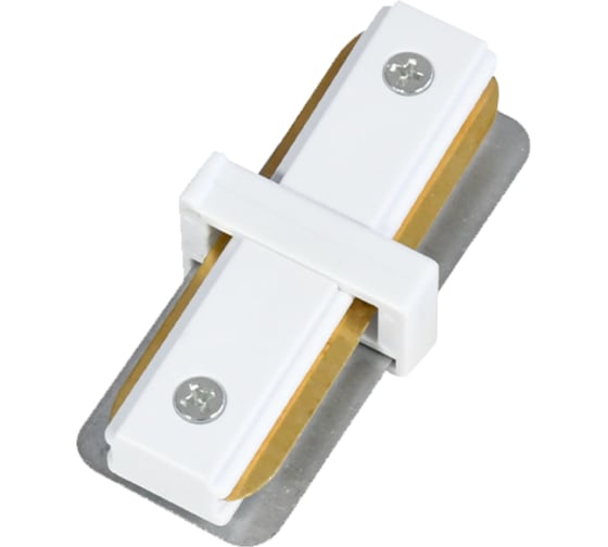 Изображение товара Однофазный коннектор EKS 220V, прямой, белый, 75х35 мм, 0У-00001358