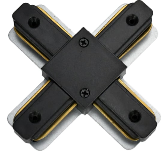 Изображение товара Однофазный коннектор EKS 220V, Х-образный, черный, 107х107 мм, 0У-00001363