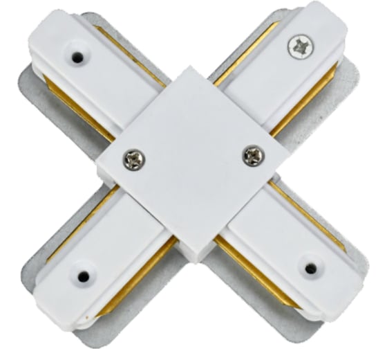 Изображение товара Однофазный коннектор EKS 220V, Х-образный, белый, 107х107 мм, 0У-00001364