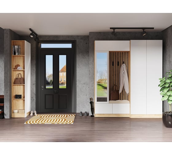 Изображение товара Прихожая Арника Руэлла комплект 2, белый Н143677