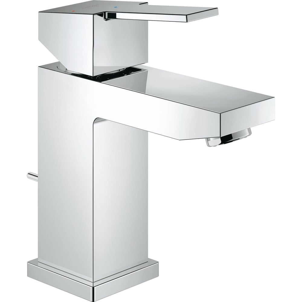 фото Смеситель для раковины grohe sail cube с донным клапаном 23435000