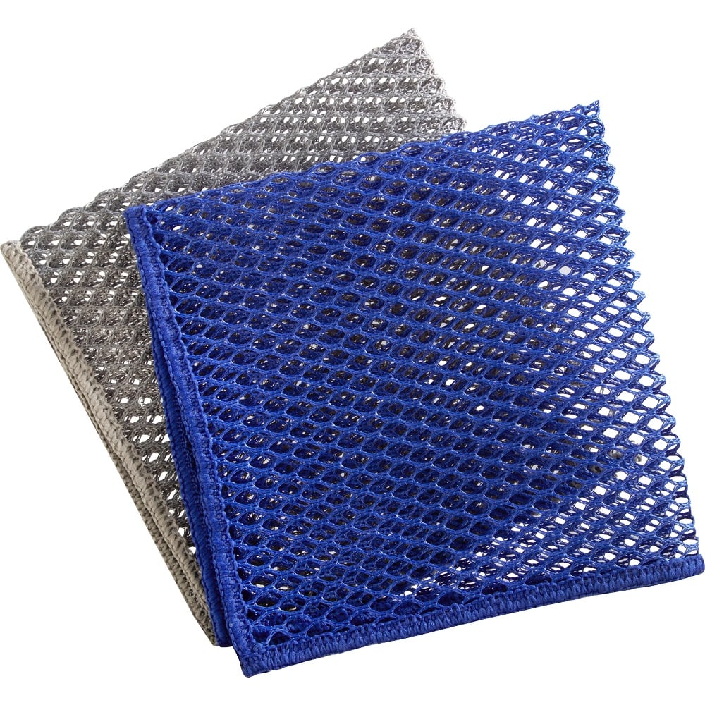 Изображение товара Узелковая сетка Рыжий кот 2 шт - губка для посуды с тефлоновым покрытием