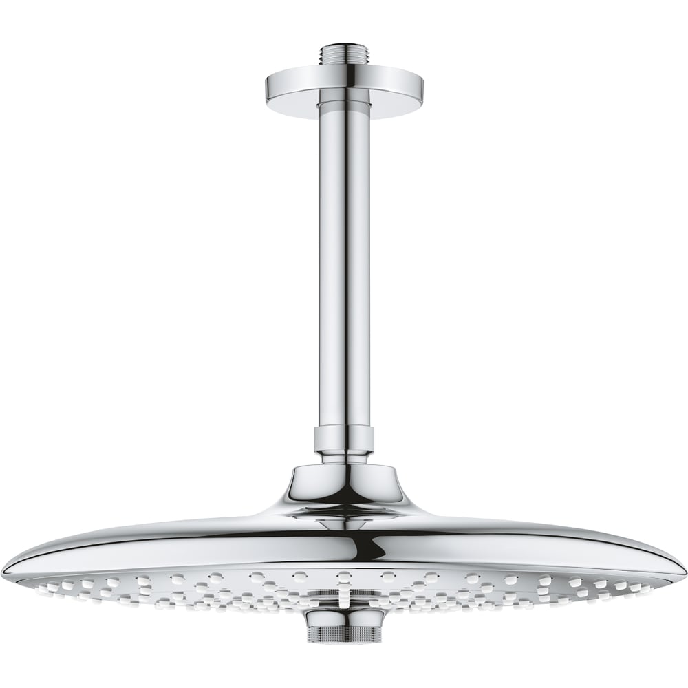 фото Верхний душ и потолоный душевой кронштейн grohe euphoria 260 smartcontrol 142 мм / 26461000