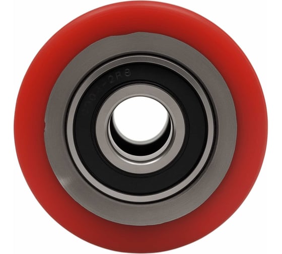 Изображение товара Ролик для гидравлических тележек 80x60мм полиуретановый с шариковым подшипником Gigant G-04-09-02