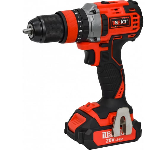 Изображение товара Аккумуляторная дрель BRAIT BCDI20-2PUMBL PRO 21.01.204.101