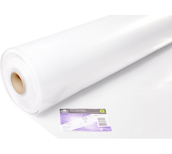 Изображение товара Полиэтиленовая пленка Агротема ширина в развороте 3 м, 150 мкм, по 100 п. м _мс3150