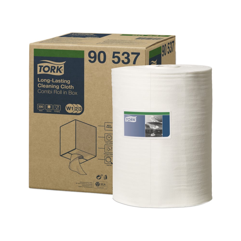 Изображение товара Нетканый материал для интенсивной очистки TORK Premium 90537, 114 м 8939