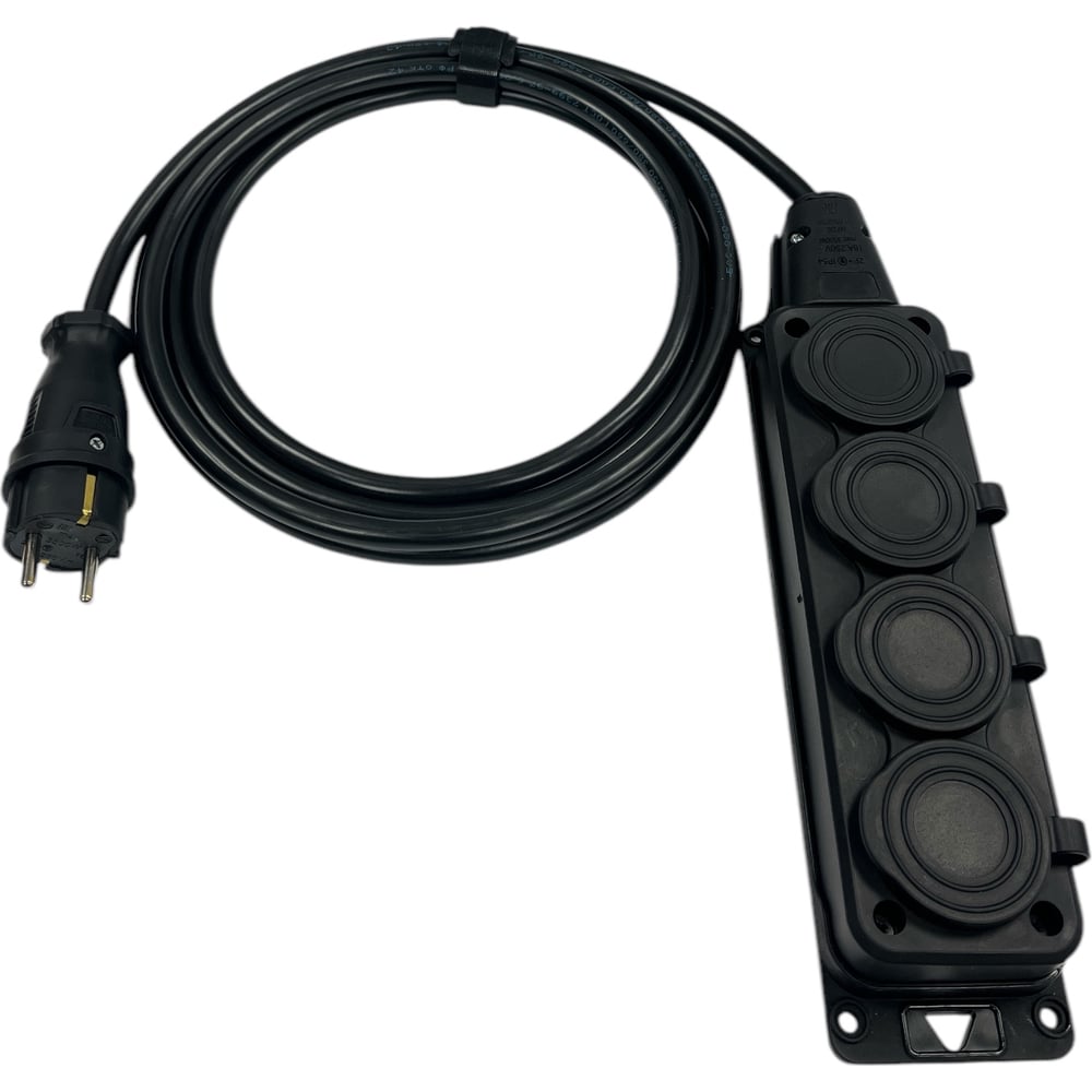 Изображение товара Удлинитель силовой iTOK серия iCONNECT COLOR 4 гнезда IP54 20 м