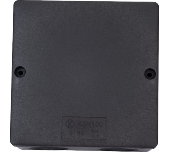 Изображение товара Ультрафиолетостойкая коробка KOPOS для О/П Черная IP66 KSK 100_FA