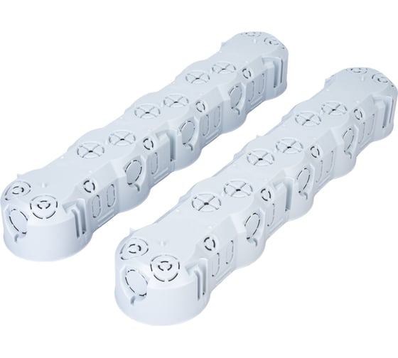 Изображение товара Установочная приборная коробка (подрозетник) KOPOS пятиместная KP 64 Electro 71x354х45 для твердых стен (комплект из 2 штук) KP 64 / 5 (KA)