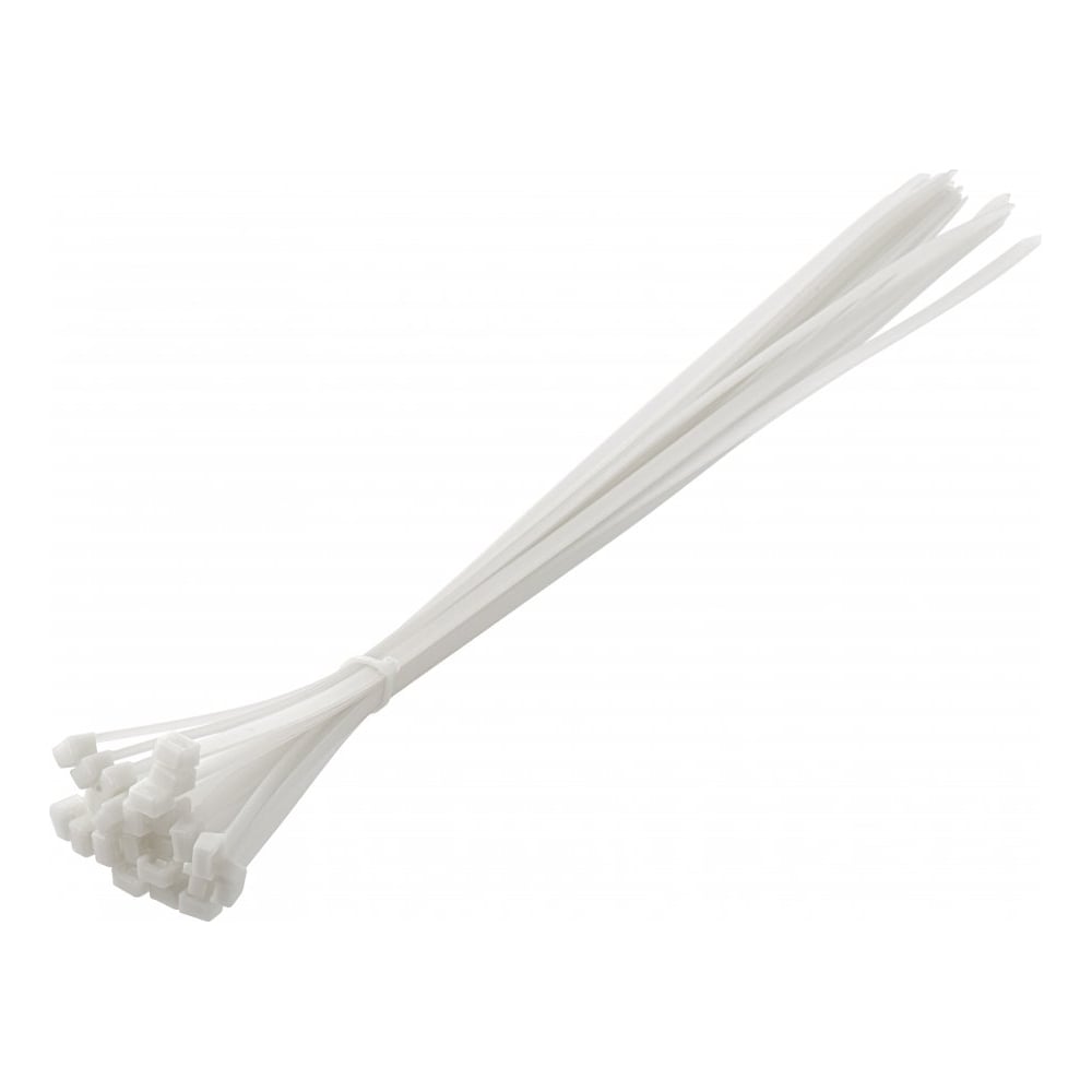 Изображение товара Набор нейлоновых стяжек HOEGERT TECHNIK 9x600 мм, 25 шт, белые