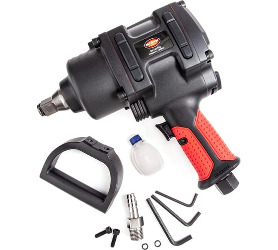 Изображение товара Пневмогайковерт AV Steel 3/4"dr. 2250Нм 7,0кг Twin hammer "" AV-741402