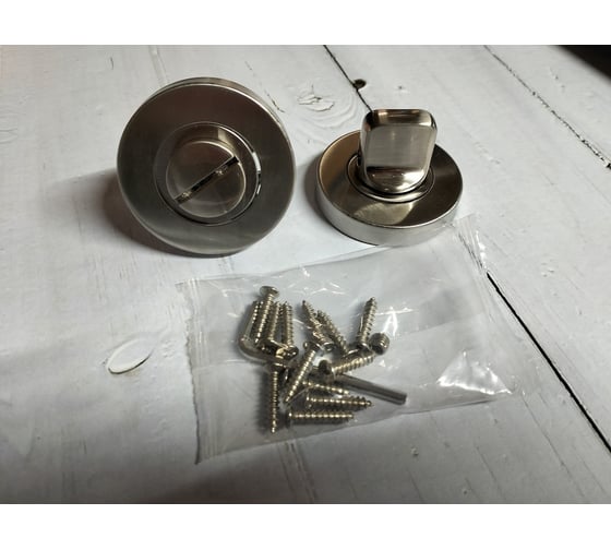 Изображение товара Завертка сантехническая Rucetti AH-WC-R54 SNS -IND , нержавеющая сталь, цвет - матовая сталь 9014358