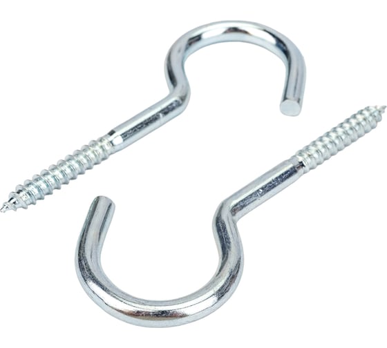 Изображение товара Крюк-шуруп ЕВРОПАРТНЕР Zn d6,6хL100 мм 2 шт. 13 7654 2