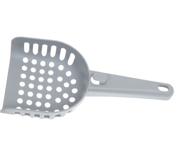 Изображение товара Совок для кошачьего туалета Полимербыт серый 439630700