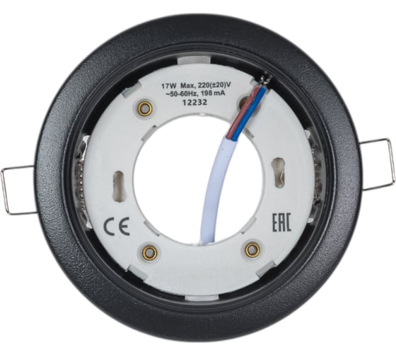Изображение товара Светильник термостойкий EKS GX53 OPTIMA черный матовый, ЦБ-00009744