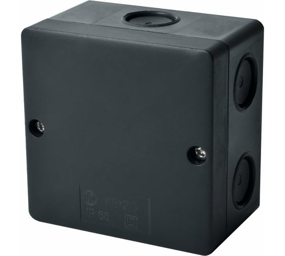 Изображение товара Ультрафиолетостойкая коробка KOPOS для О/П Черная IP66 KSK 80_FA